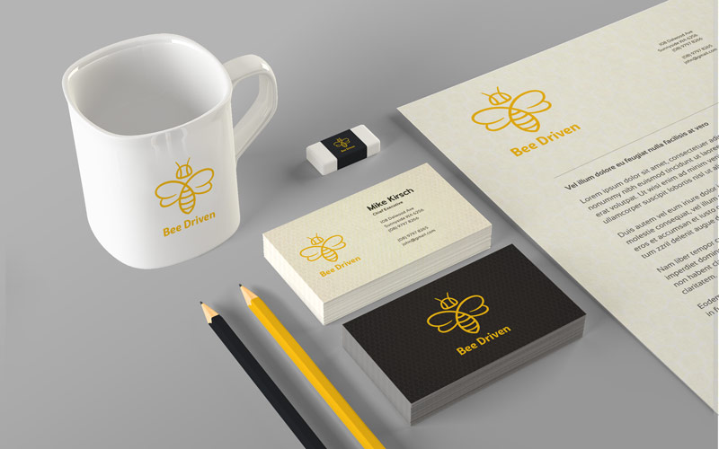 Add your logo to letterhead and other printed material for a consistently professional look.